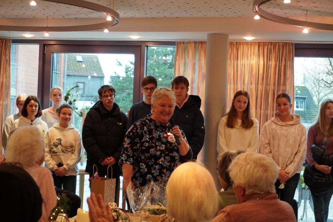 Weihnachtsbesuch im Haus Salus 10